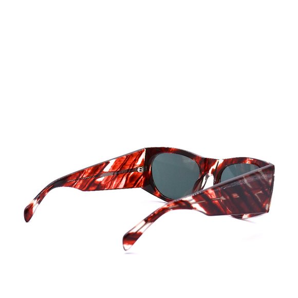 NEW CELINE PARIS CL40029I 54N RUBY RED GREY LENS AUTHENTIC SUNGLASSES - Picture 8 of 14